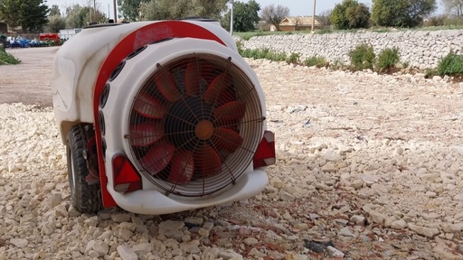 [US.AT0919] ATOMIZZATORE USATO TRAINATO MOD. AT CONTROL 1650 MARCA BARGAM