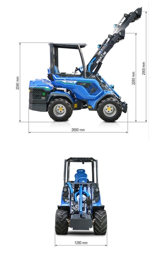 [C962022] Minipala elettrica articolata multifunzionale MultiOne EZ7 PACK1